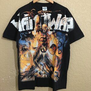 Manowar Heavy Metal Band Tee Hell On Stage All Over Print T-Shirt XL
